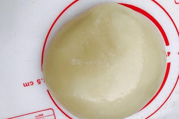 抹茶麻薯软欧的做法图解4