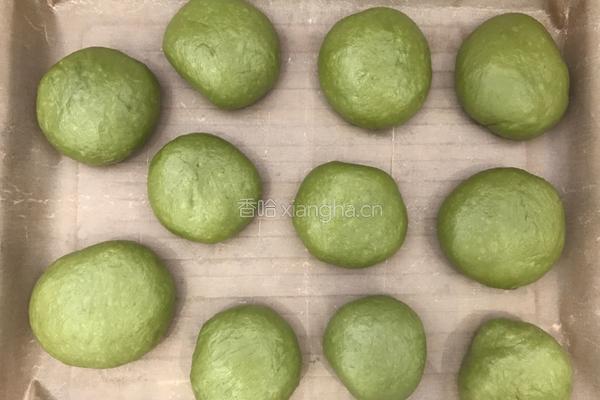 抹茶麻薯软欧的做法图解7
