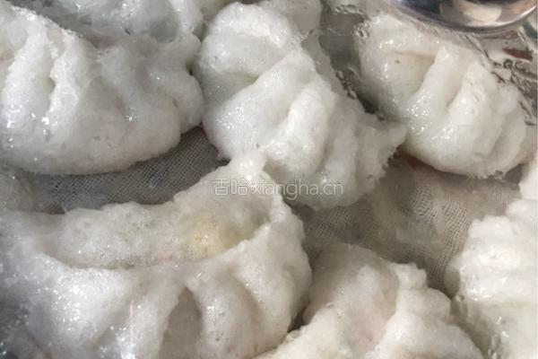 水晶蒸饺的做法图解5