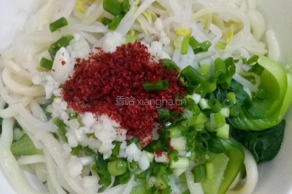 陕西油泼面的做法图解13