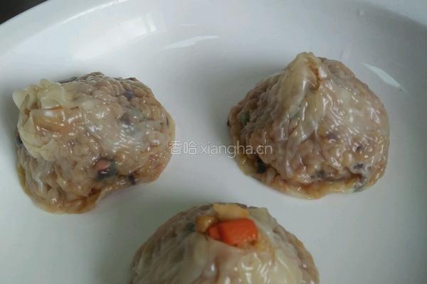 糯米烧麦的做法图解14