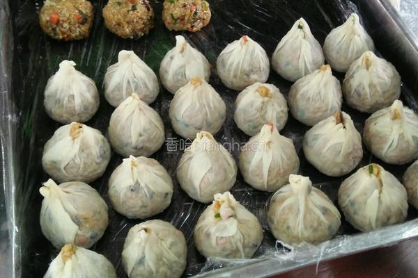 糯米烧麦的做法图解12