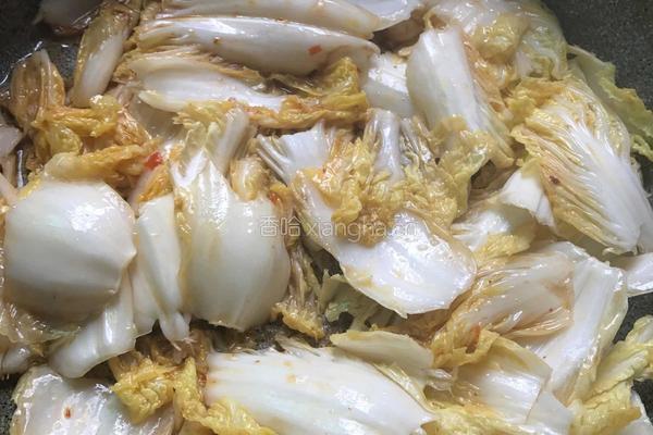 蒜蓉香辣酱炒娃娃菜的做法图解6