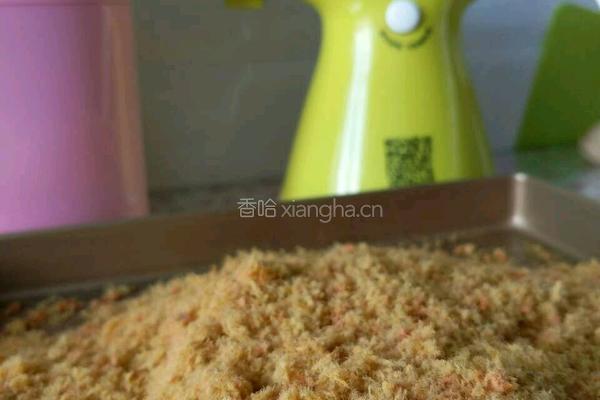 果语自制胡萝卜猪肉松的做法图解11