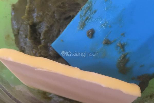 抹茶雪媚娘的做法图解4