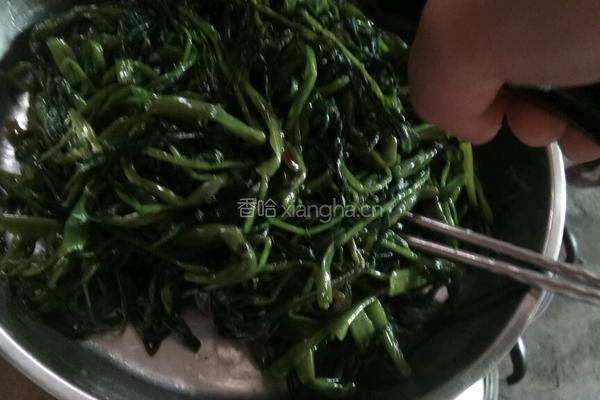 拌空心菜的做法图解7