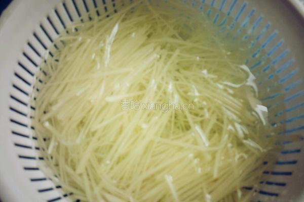 酸辣土豆丝的做法图解4