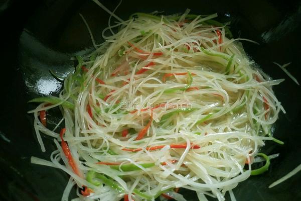 酸辣土豆丝的做法图解8