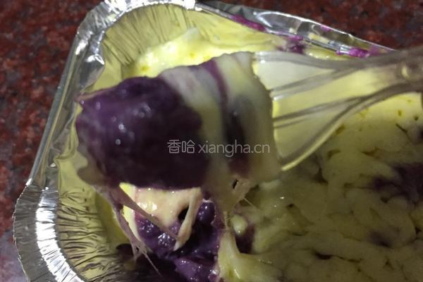 芝士紫薯的做法图解9