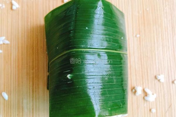 粽叶糯米排骨的做法图解9