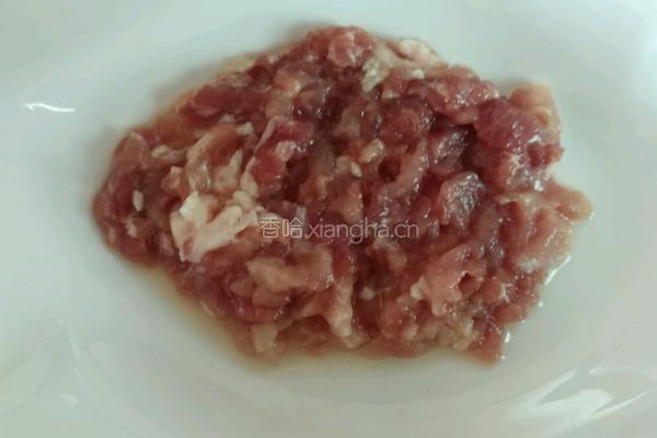 酸菜肉沫豌豆的做法图解4