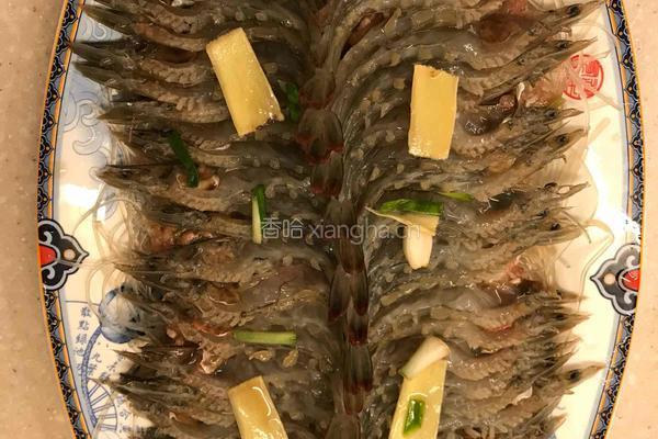 肉糜蒜蓉粉丝蒸虾的做法图解6