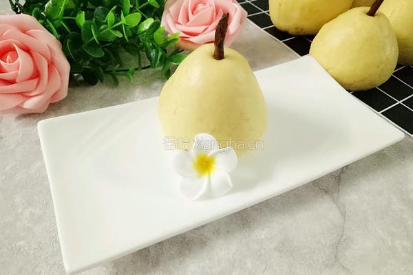 仿真梨包(花式面点)的做法图解2