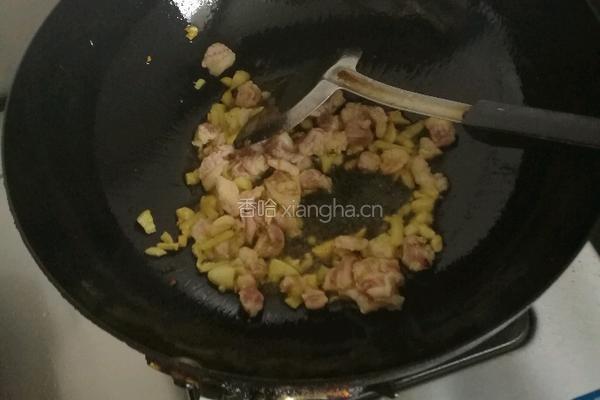 腊肠豆瓣的做法图解5