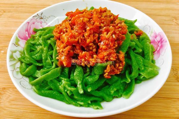 菠菜手擀面的做法图解15