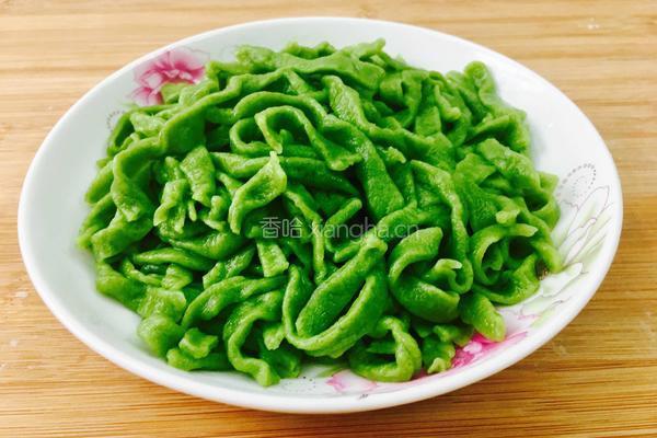 菠菜手擀面的做法图解16
