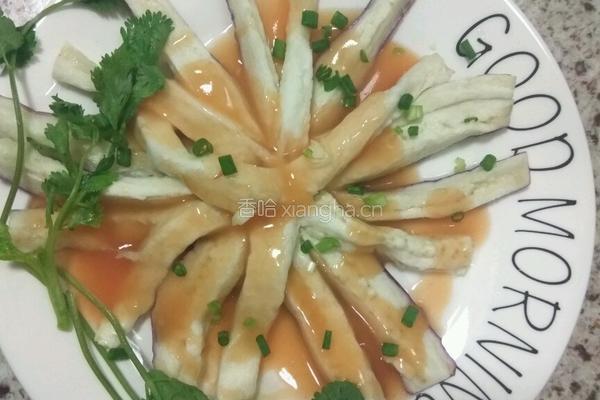 菊花茄子的做法图解8