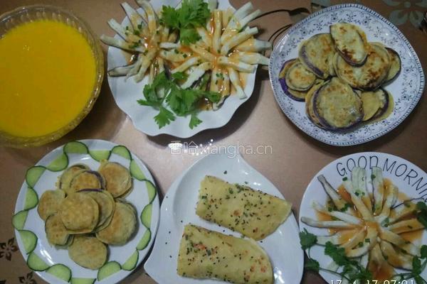 煎茄子的做法图解9