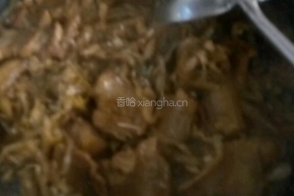 酸菜五花肉粉条的做法图解12