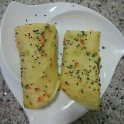 鸡蛋彩色面饼的做法[图]