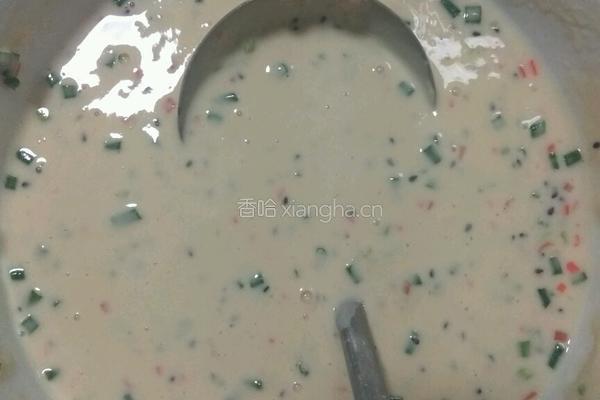 鸡蛋彩色面饼的做法图解4