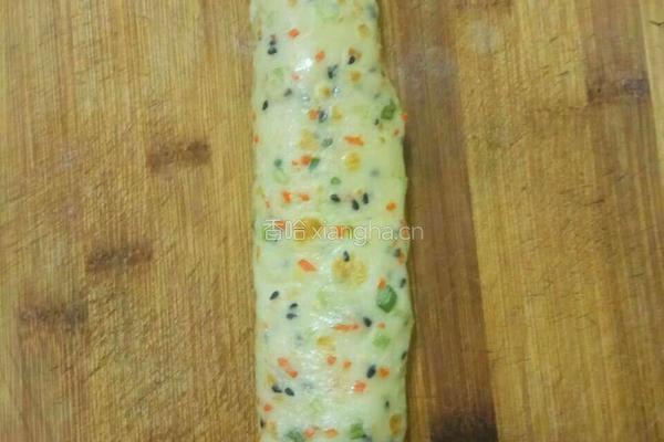 鸡蛋彩色面饼的做法图解7