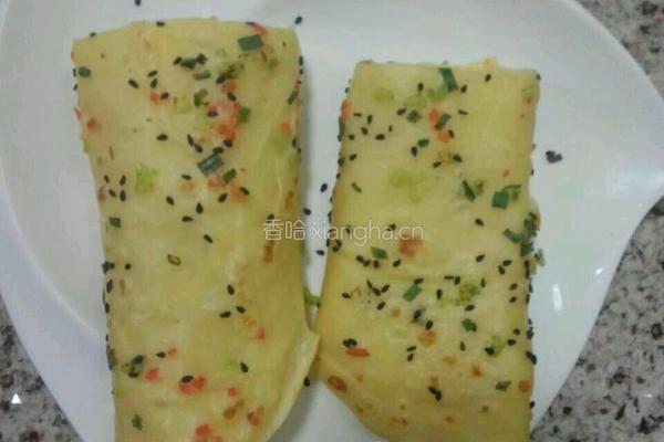 鸡蛋彩色面饼的做法图解8