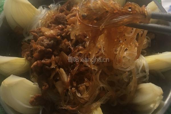 蒜蓉粉丝娃娃菜的做法图解13