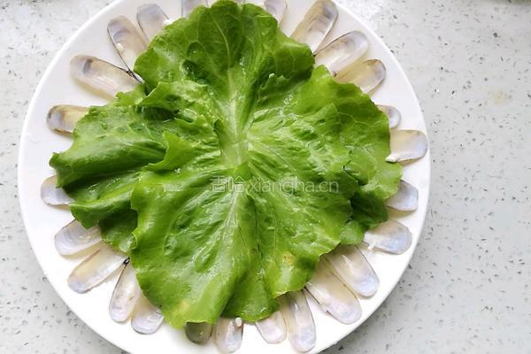 葱姜蛏子的做法图解5