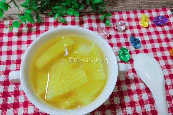糖水菠萝的做法图解1