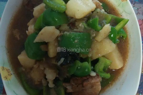 土豆炖排骨的做法图解16