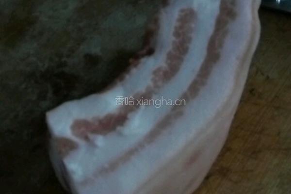 酸菜扣肉荷包蛋的做法图解2