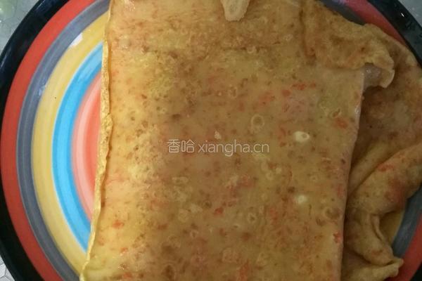胡萝卜鸡蛋饼的做法图解12