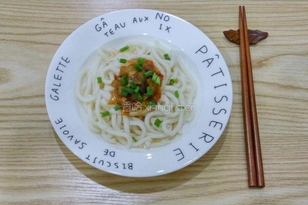 洋葱酱拌面的做法图解9