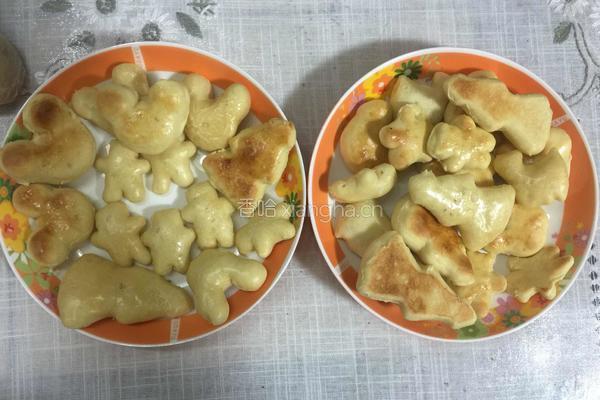 可爱造型大饼干的做法图解5