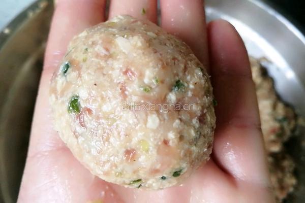 豆腐丸子的做法图解7