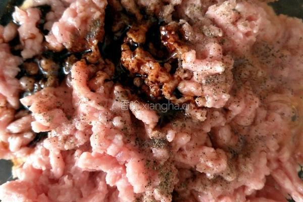 炒肉末的做法图解1