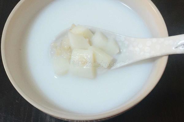 山药牛奶羹的做法图解6