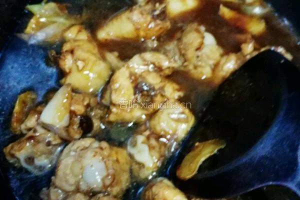 香菇焖鸡的做法图解7