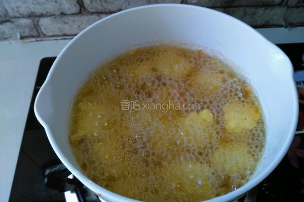 拔丝香蕉的做法图解7