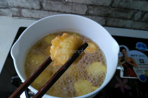 拔丝香蕉的做法图解8