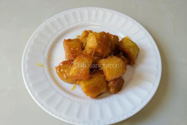 拔丝香蕉的做法图解14