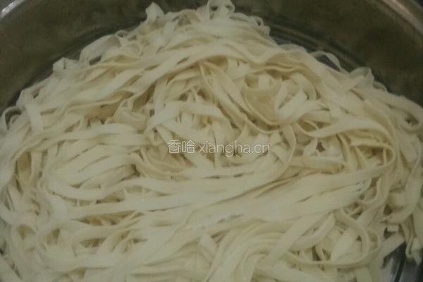 家常蒸卤面的做法图解1
