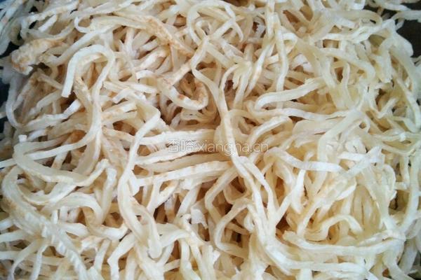 腊肉炒饼的做法图解10