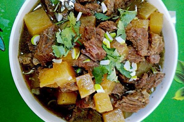 萝卜炖牛肉的做法图解11