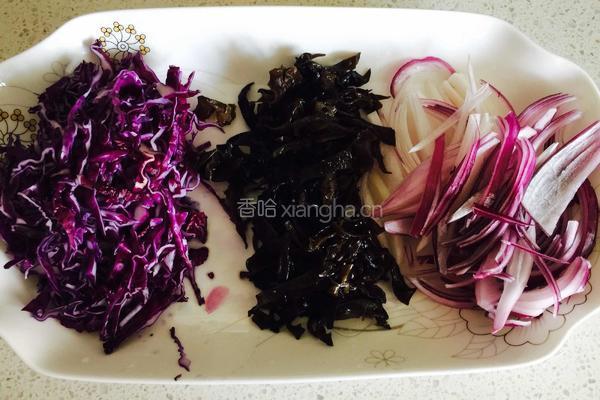 炒米线的做法图解3