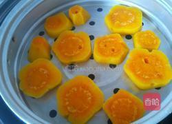 豆沙红薯糯米饼的做法图解3