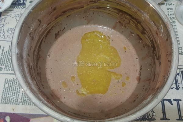 榛子奶油夹心巧克力千层蛋糕(6寸)的做法图解4