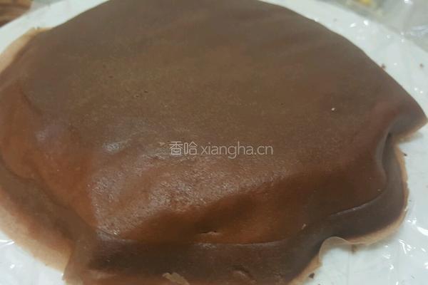 榛子奶油夹心巧克力千层蛋糕(6寸)的做法图解13