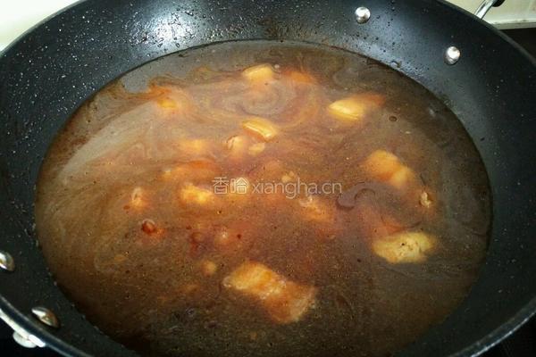 莴苣烧大肉的做法图解8